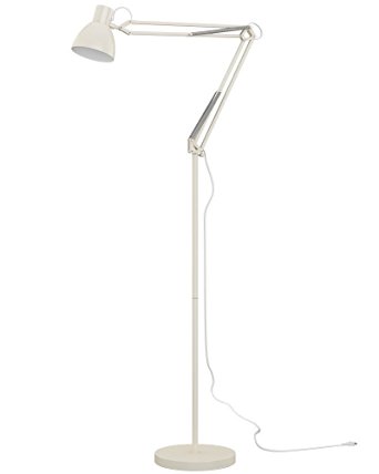 ToJane 70" Architect Swing Arm Floor Lamp with Heavy Metal Based, Floor Standing Lamp Home/Office,8w LED Reading Light