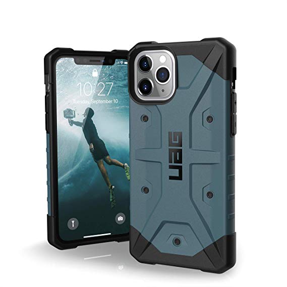UAG Designed for iPhone 11 Pro [5.8-inch Screen] Pathfinder Feather-Light Rugged [Slate] Military Drop Tested iPhone Case