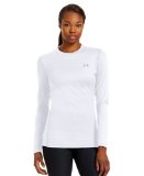 UA Womens ColdGear Fitted Crew
