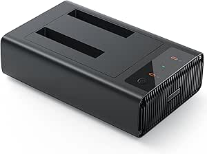 Inateck USB 3.2 Gen 2 Hard Drive Docking Station, ONLY for 2.5" SATA SSD/HDD, with Software Clone Function