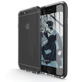 iPhone 6s Case Ghostek Cloak Series for Apple iPhone 66s Slim Protective Armor Cover Carrying Case Tempered Glass Screen Protector Lifetime Warranty Exchange Aluminum Bumper Clear TPU Space Grey