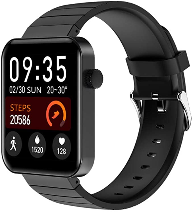 ALLCELE Smart Watch for Android iOS Phones,Fitness Pedometer Calorie Activity Tracking Bluetooth Sports Bracelet, 1.54 inch Screen HD Full Touch Screen Durable Battery Life Waterproof Fitness Tracker