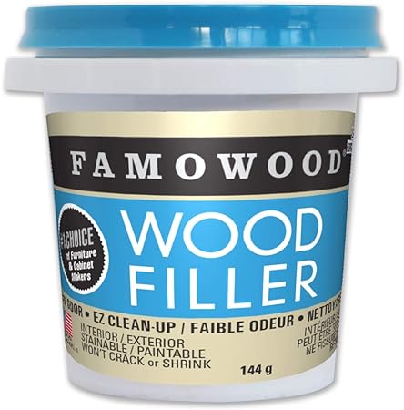 FAMOWOOD 42042126 Latex Wood Filler Natural 144g