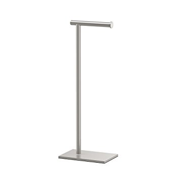 Gatco 1431SN 22.25" Modern Square Base Tissue Holder Stand, Satin Nickel