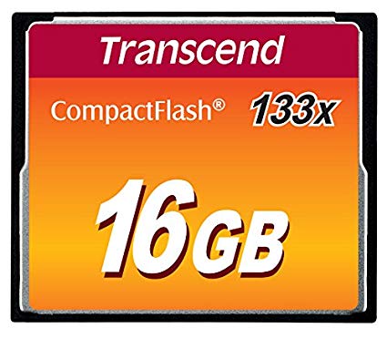 Transcend TS16GCF133 16GB CompactFlash Memory Card