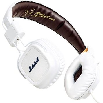 Marshall Headphones M-ACCS-00120 Major Headphones, White