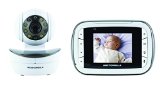 Motorola Digital Video Baby Monitor with Video 28 Inch Color Screen Infrared Night Vision with Camera Pan Tilt and Zoom