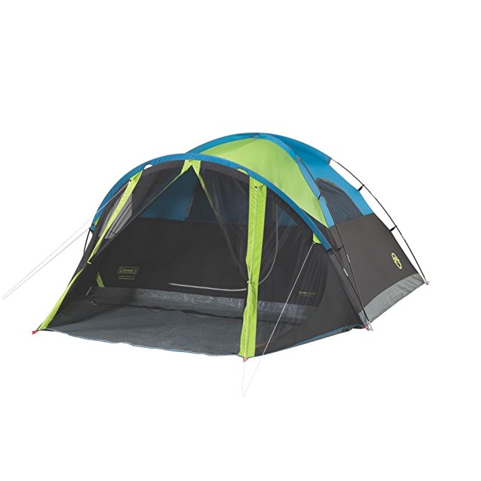 Coleman Tent with Screen Room | Carlsbad Dark Room Domed Family Tent