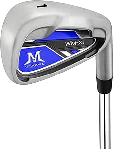 MAZEL WM-X1/2 Individual Men Golf Club Irons 1,2,3,4,5,6,7,8,9,Pitching Wedge,Approach Wedge,Sand Wedge with Graphite/Steel Shafts for Right Handed