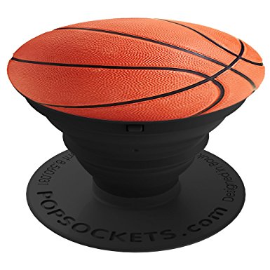 PopSockets: Expanding Stand and Grip for Smartphones and Tablets - Basketball