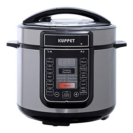 KUPPET 8 Function 5L Electric Pressure Rice Pot Stainless Steel Digital Cooker Kitchen…