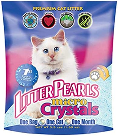 Ultra Pet Litter Pearl Micro Crystals, 3.5-Pound Bags (Pack of 2)