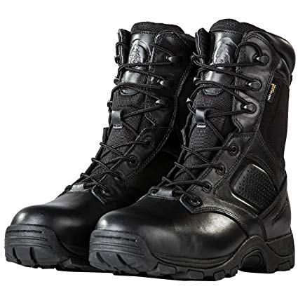 FREE SOLDIER Steel Toe Work Boots for Men Waterproof Insulated Composite Boots Tactical Combat Boots