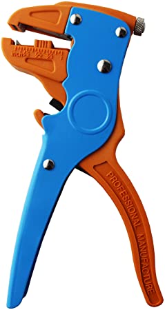Knoweasy Automatic Wire Stripper and Cutter,Heavy Duty Wire Stripping Tool 2 in 1 for Electronic and Automotive Repair