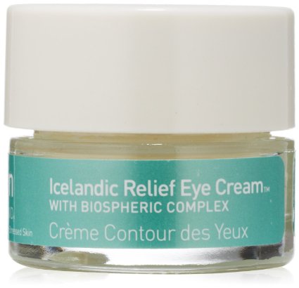 skyn ICELAND Icelandic Relief Eye Cream, 0.49 fl. oz.