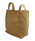 16oz Canvas Reusable Brown Paper BagShopping bagGrocery Tote Bag