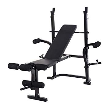 Goplus Adjustable Weight Lifting Multi-Function Bench Fitness Exercise Strength Workout