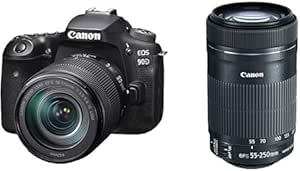 Canon EOS 90D 18-135 is USM Kit and EF-S 55-250 f/4-5.6 is STM