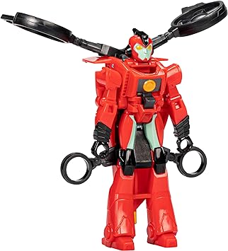 Transformers EarthSpark 1-Step Flip Changer Terran Twitch Action Figure, 4-Inch, Converting Robot Toys for Kids, Easter Basket Stuffers or Gifts, Ages 6