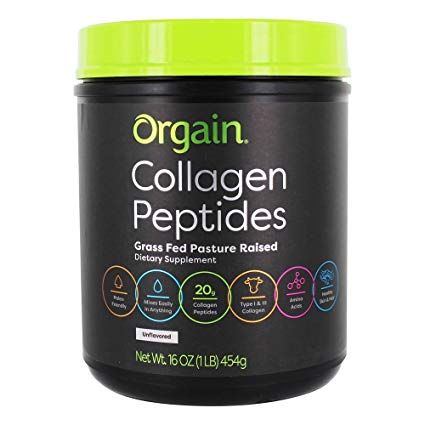 Orgain - Collagen Peptides Grass Fed Pasture Raised Protein Unflavored - 16 oz.