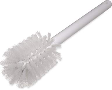 Carlisle 4000002 Sparta Commercial Quality Bottle Brush, 12" Long, White