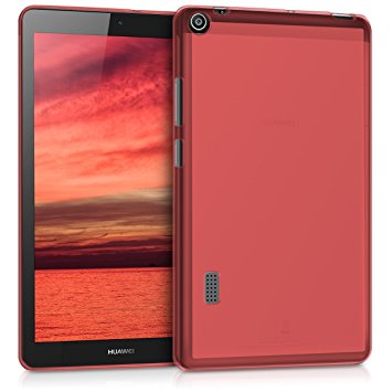 kwmobile Crystal Case for Huawei MediaPad T3 7.0 TPU Silicone Case Protective Cover in red