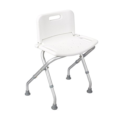 Drive Medical Folding Bath Bench with Backrest