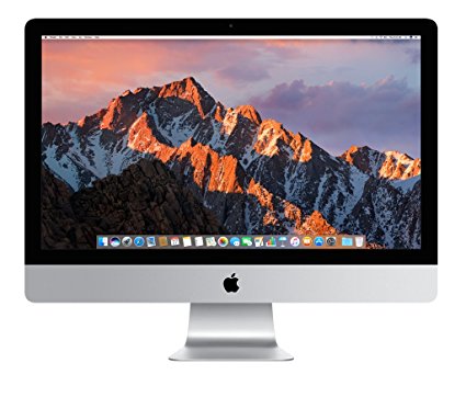 Apple 27" iMac, Retina 5K Display, 3.4GHz Intel Core i5 Quad Core, 8GB RAM, 1TB Fusion Drive, Silver, MNE92LL/A (Newest Version)