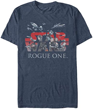 Star Wars Men's Rogue One Hero Logo T-Shirt