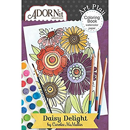 Daisy Delight Mini Coloring Book