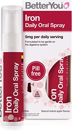 BetterYou Iron Daily Oral Spray 25ml (Pack of 3)