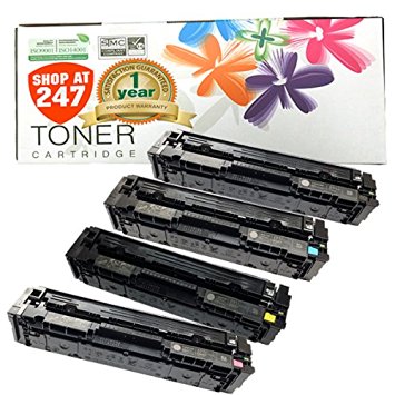 Generic Compatible Toner Cartridge Replacement for HP 201A ( Black,Cyan,Magenta,Yellow , 4-Pack )