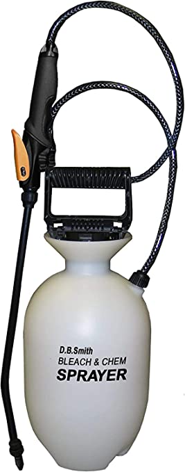 Smith 190285 1-Gallon Bleach and Chemical Sprayer for Lawns and Gardens or Cleaning Decks, Siding, and Concrete 1-Pack