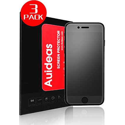 iPhone 7 Plus Screen Protector [3 Pack] Auideas Anti-Glare Full Screen Coverage 3D PET Screen Protector Film for Apple iPhone 7 Plus.
