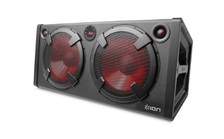 ION Audio - Road Warrior - 500-Watt Rechargeable Stereo Speaker System