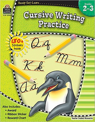 Ready-Set-Learn: Cursive Writing Practice Grd 2-3