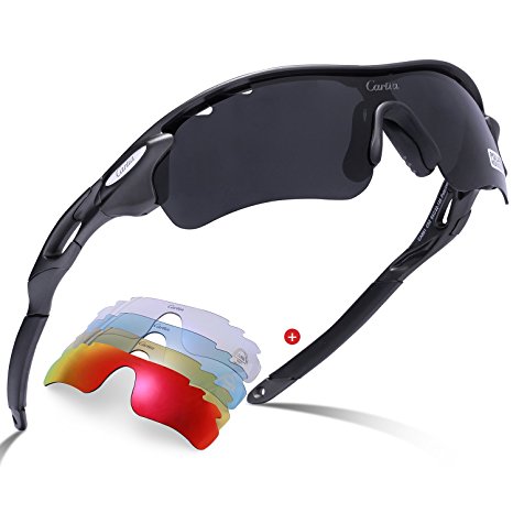 Sports Sunglasses - Carfia Polarized for Men Women Cycling Sunglasses