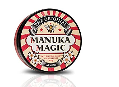 The Honey Collection Manuka Magic Healing Cream for Burns, Cuts, Wounds, Itchy Skin 100gm / 3.53oz