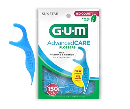 Sunstar 888JC Gum 889DA Professional Clean Flossers (Pack of 2 (150))