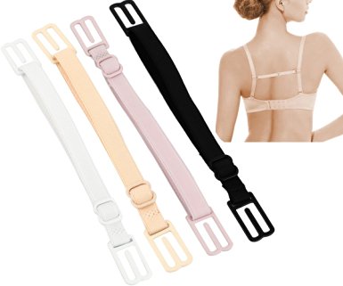 CAKYE® Women's 4Pcs Non-slip Elastic Bra Strap Holder