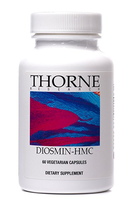 Thorne Research - Diosmin-HMC - Citrus Flavonoid Supplement to Support Blood Vessel Strength - 60 Capsules