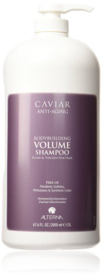 Alterna Caviar Anti-Aging Bodybuilding Volume Shampoo for Unisex Shampoo, 67.6 Ounce