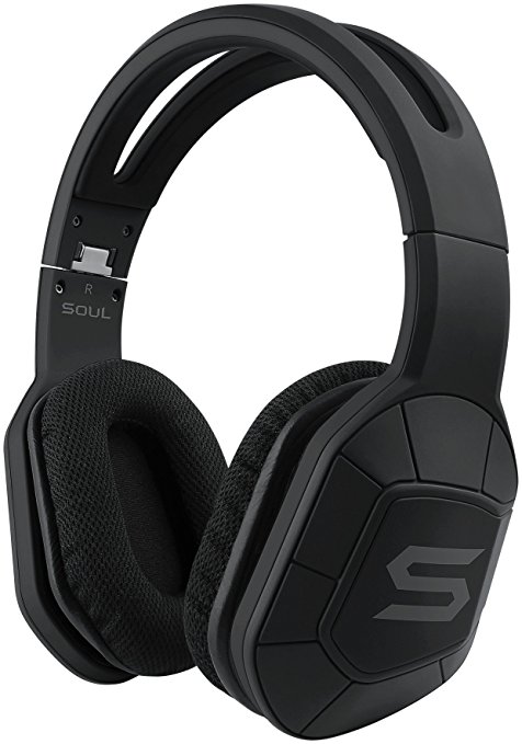 Soul Combat  Ultimate Active Performance Over-Ear Headphones (Storm Black)