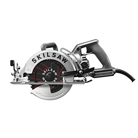 SKILSAW SPT77W-RT 7-1/4 in. Aluminum Worm Drive Circular Saw with Carbide Blade (Certified Refurbished)