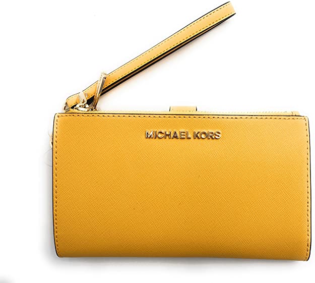 Michael Kors Women's Jet Set Travel Double Zip Wristlet