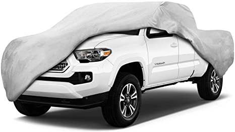 Motor Trend T-850 Waterproof Truck Cover for 2005-2014 Toyota Tacoma - Regular Cab Custom Fit Outdoor Protection