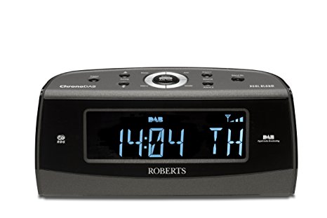 Roberts CHRONODAB DAB/FM Digital Alarm Clock Radio with Instant Time Set