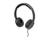 Monoprice Hi Fi Lightweight Solid Bass Clear and Articulate Acoustic On Ear Headphones with In Line Controls and Built In Microphone