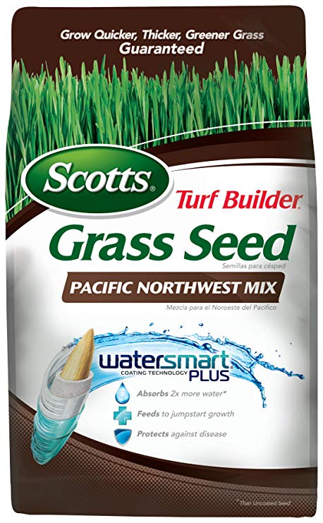 Scotts Turf Builder Pacific Northwest Grass Seed Mix Bag, 3-Pound (Not sold in LA)