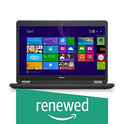 (Renewed) Dell Latitude E5450 14-inch Laptop (5th Gen Core i5/8 GB/256 GB SSD/Windows 10/Intel HD Graphics), Black